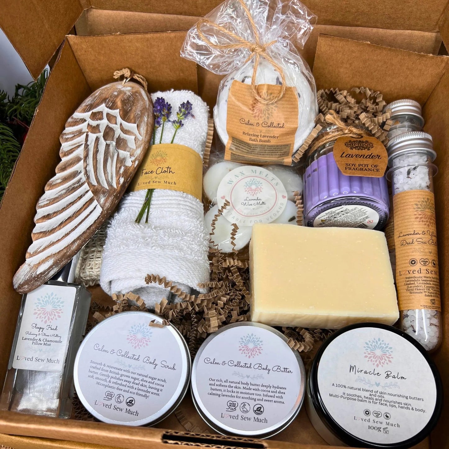 Always By Your Side - Natural Vegan Pamper Hamper Box