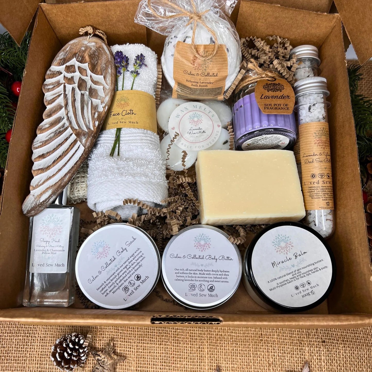 Always By Your Side - Natural Vegan Pamper Hamper Box