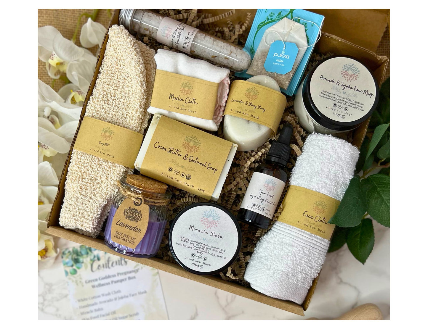 Green Goddess Pregnancy Natural Pamper Gift Box