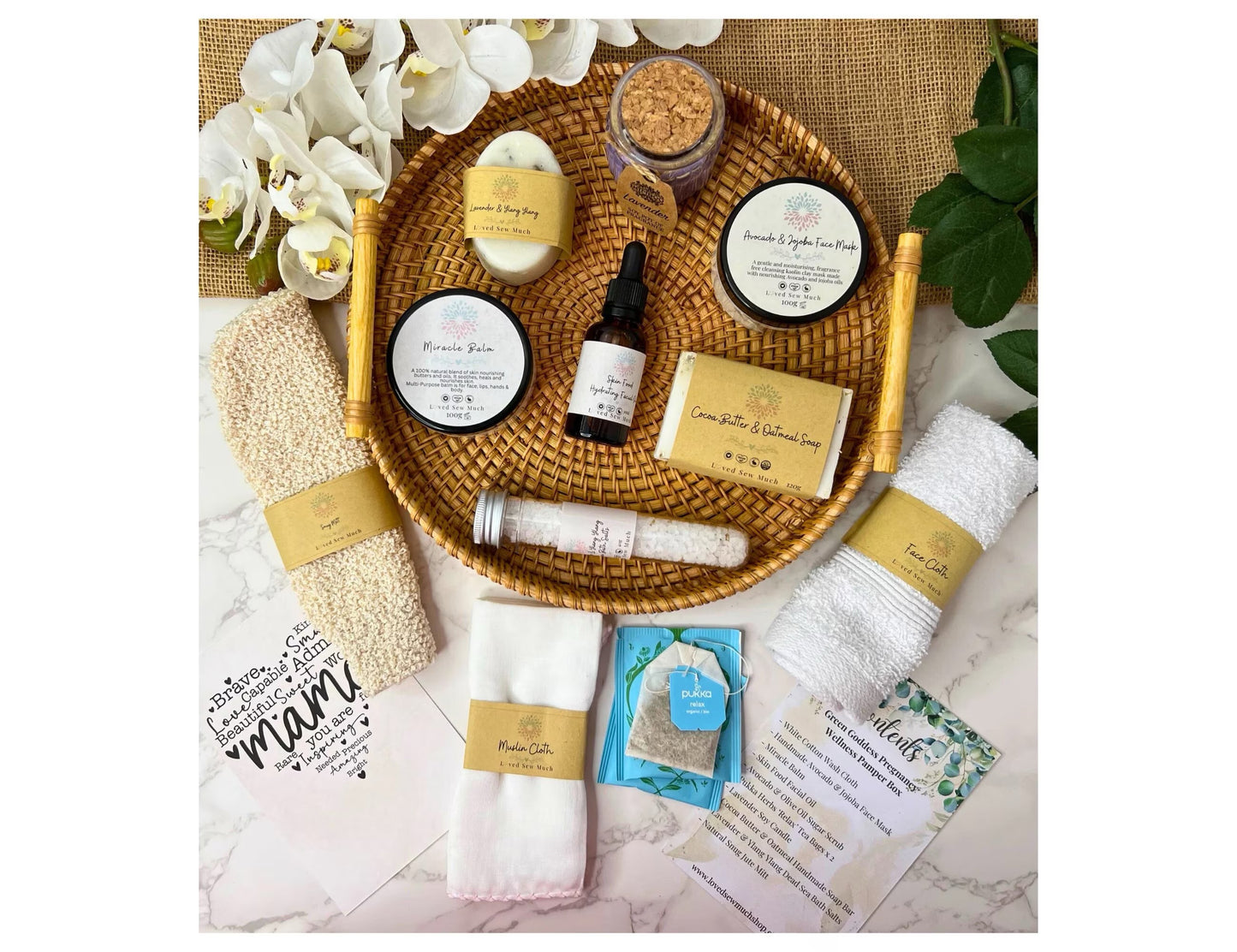 Green Goddess Pregnancy Natural Pamper Gift Box