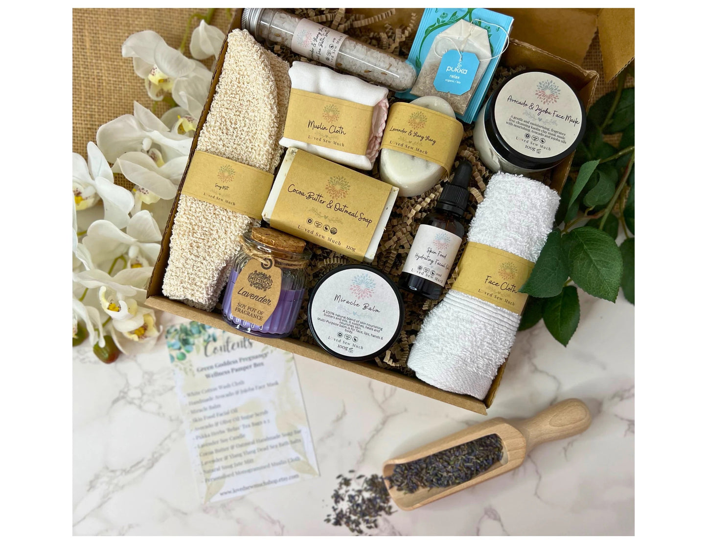Green Goddess Pregnancy Natural Pamper Gift Box